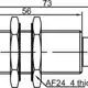 Индуктивный датчик LANBAO FY18DPO-E2