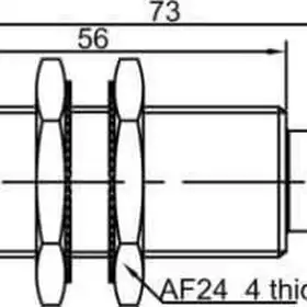 Индуктивный датчик LANBAO FY18DPO-E2