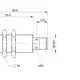 Индуктивный датчик расстояния Balluff BAW M18MG-UAC80F-S04G