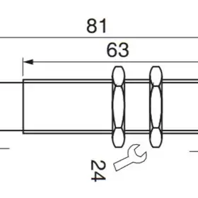 Индуктивный датчик EGE-Elektronik IGMT 008 WS