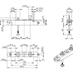 Дверной выключатель безопасности Balluff BID F101-2M1M3R-M02AZ0-S115