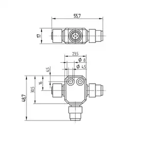 Разъем Wenglor OPT70N