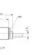 Индуктивный датчик расстояния Balluff BAW M18ME-ICC50B-BP03