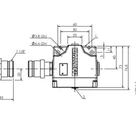 Блочный выключатель Balluff BNS 816-B03-PA-12-610-11-S90R