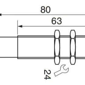 Индуктивный датчик EGE-Elektronik IGMP 008 WS