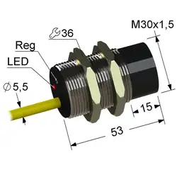 Емкостный датчик PS1-30M53-30N51-K