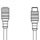 Соединительный кабель Leuze Electronic KDS U-M8-3A-M8-3A-V1-020