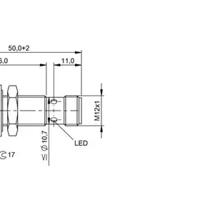 Индуктивный датчик Balluff BES M12MF1-PSC30A-S04G-W01