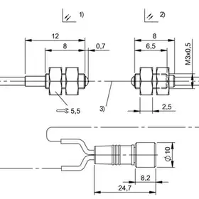 Оптоволоконный кабель Balluff BOH TZ-M03-001-01-S49F-SA2