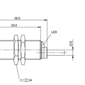 Индуктивный датчик Balluff BES M18MG-NSC16F-BV05
