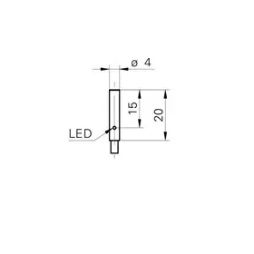 Индуктивный датчик Baumer IFRM 04P35A3/L