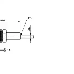 Индуктивный датчик Balluff BES M08EF-NSC15B-BV02-003