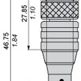 Разъем с кабелем Telemecanique XZCP1564L5