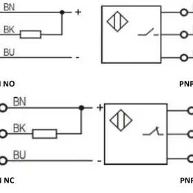 Индуктивный датчик LANBAO LR18XBN08DPCW