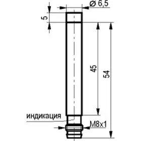 Индуктивный датчик ТЕКО ISN GC01B-32N-4-LS402