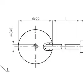 Емкостной датчик Balluff BCS D22T408-XXS10C-EP02-GZ01-002