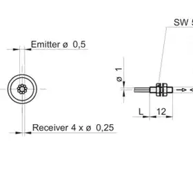 Оптоволоконный кабель Baumer FCE 200D1Y01