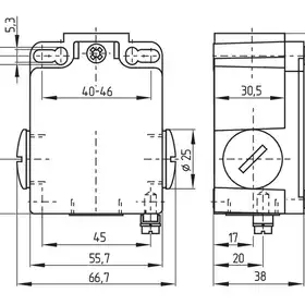 Kонцевой выключатель безопасности Schmersal TR 355-12ZUE