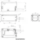 Датчик кромки и ширины LANBAO PDM-TC50TGR