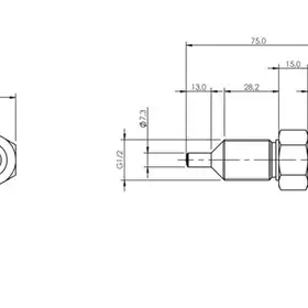 Датчик потока Balluff BFF T7048-HA002-R03A0A-S4