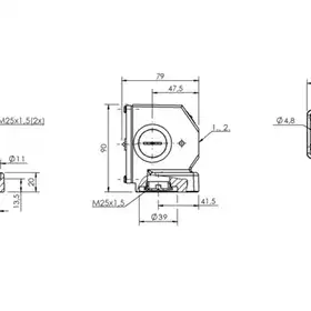 Блочный выключатель Balluff BNS 816-B06-PA-12-605-11