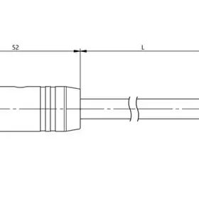 Разъем с кабелем Balluff BCC M415-0000-2L-150-PX85A5-100