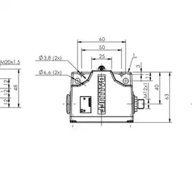Блочный выключатель Balluff BNS 819-B03-L12-61-12-10-S80L