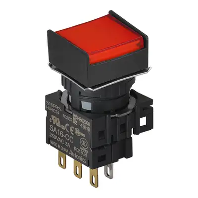 Кнопочный выключатель Autonics S16PRS-H3RC24
