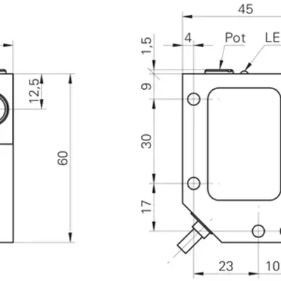 Усилитель для оптоволоконных датчиков Baumer FVDM 15N5103