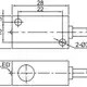 Индуктивный датчик LANBAO LE16SF02DPO