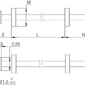 Магнитострикционные датчики линейных перемещений AMT Linear Position Sensor серии MH с аналоговым выходом