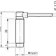Индуктивный датчик DATASENSING AM1/AN-2C