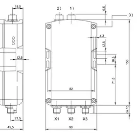 Блок обработки RFID Balluff BIS M-6000-007-050-00-ST24