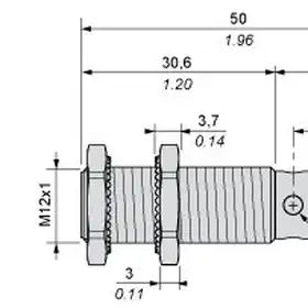 Индуктивный датчик Telemecanique XS612B3DBM12
