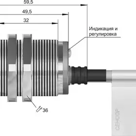 Индуктивный датчик СЕНСОР ВБИ-М30-49В-2112-С