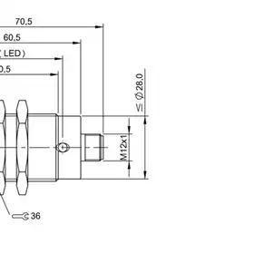 Индуктивный датчик Balluff BES 516-215-E5-E-S27