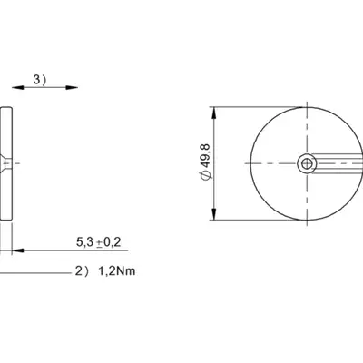 Транспондер RFID Balluff BIS M-134-10/L