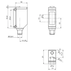 Оптический датчик DATASENSING QFIH/00-1F