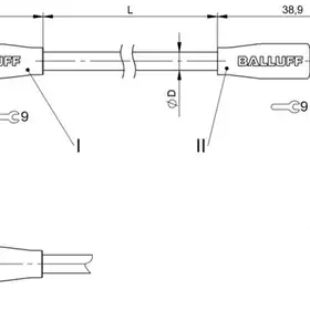 Соединительный кабель Balluff BCC M324-M314-30-304-EX44T2-020