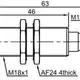 Индуктивный датчик LANBAO LR18XBF05DPCW-E2