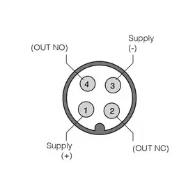 Емкостной датчик DATASENSING C30P/BN-1E