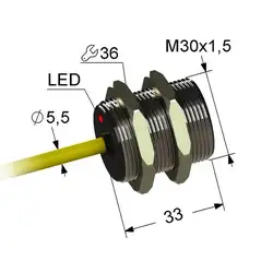 Индуктивный датчик Мега-К VB2-30M33-10B21-K