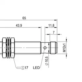 Индуктивный датчик Balluff BAW M12MH-BLC70G-S04G