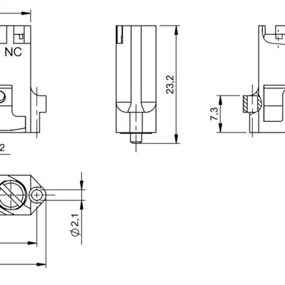 Элемент переключения Balluff BSE 74.1-RK
