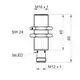 Индуктивный датчик Baumer IR18.P12S-F60.NC1Z.7BO