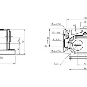 Блочный выключатель Balluff BNS 813-D02-D16-100-10-01