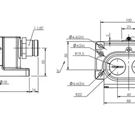 Блочный выключатель Balluff BNS 819-D02-L12-100-10-S90R