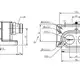 Блочный выключатель Balluff BNS 819-D02-L12-100-10-S90R