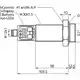 Ультразвуковой датчик Microsonic hps+35/DD/TC/E/G1