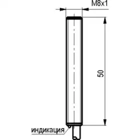 Индуктивный датчик ТЕКО ISB A11B-31P-1,5-L